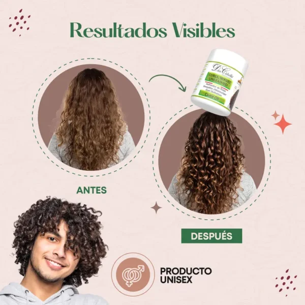 Don Cabello Activador de Rizos con Aceite de Ricino – Crema Sin Aclarado para Rizos Definidos (500 ml) - Image 7